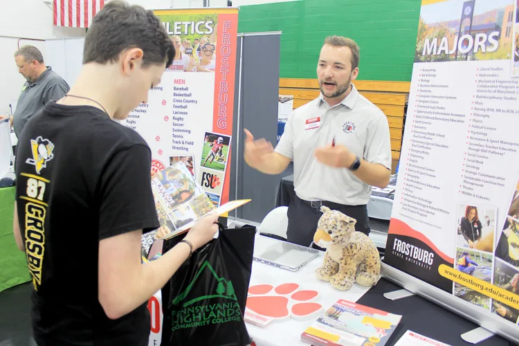 Students explore career options at Cambria County college fair